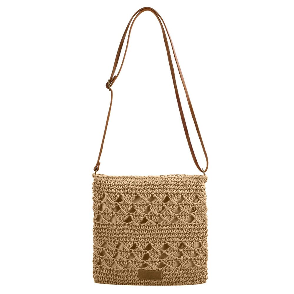 2456 Straw Crossbody Bags Small Summer Beach Bag Boho Handmade Weave